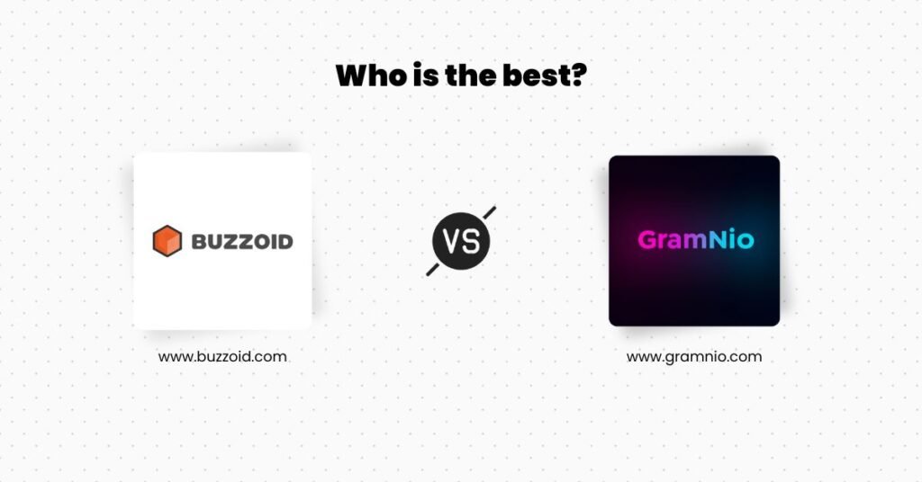 Gramnio vs Buzzoid (2025): The Best Site for Real Growth?