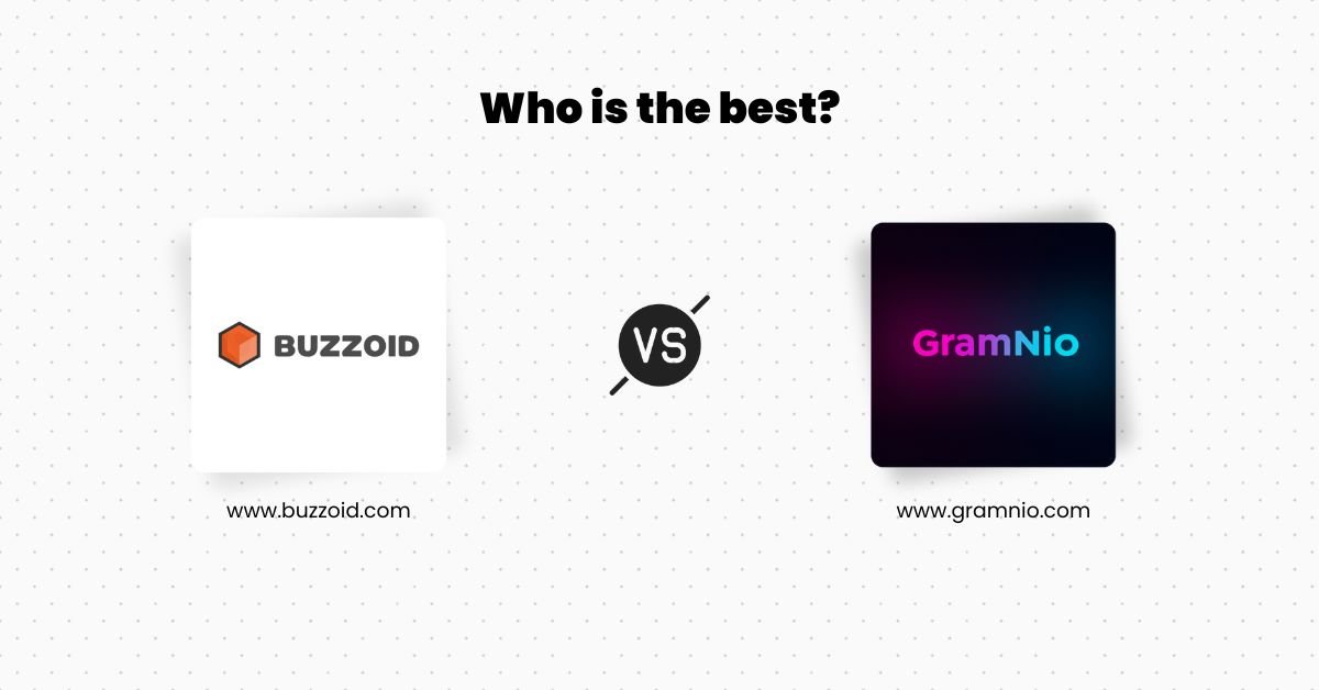 Gramnio vs Buzzoid (2025): The Best Site for Real Growth?