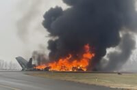 Greg Biffle’s private jet after crash incident