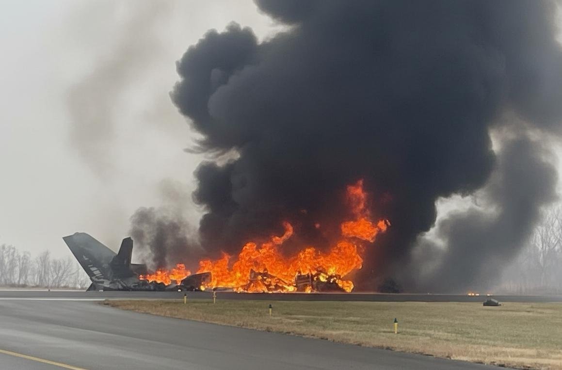 Greg Biffle’s private jet after crash incident