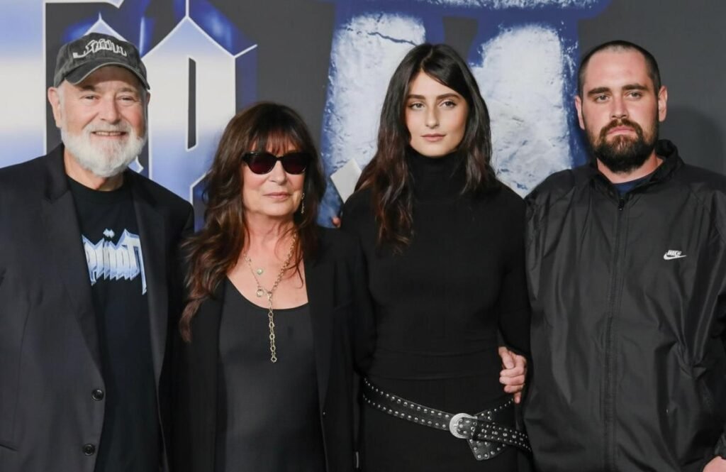 Reiner’s family appearing together at a public event before the parent death
