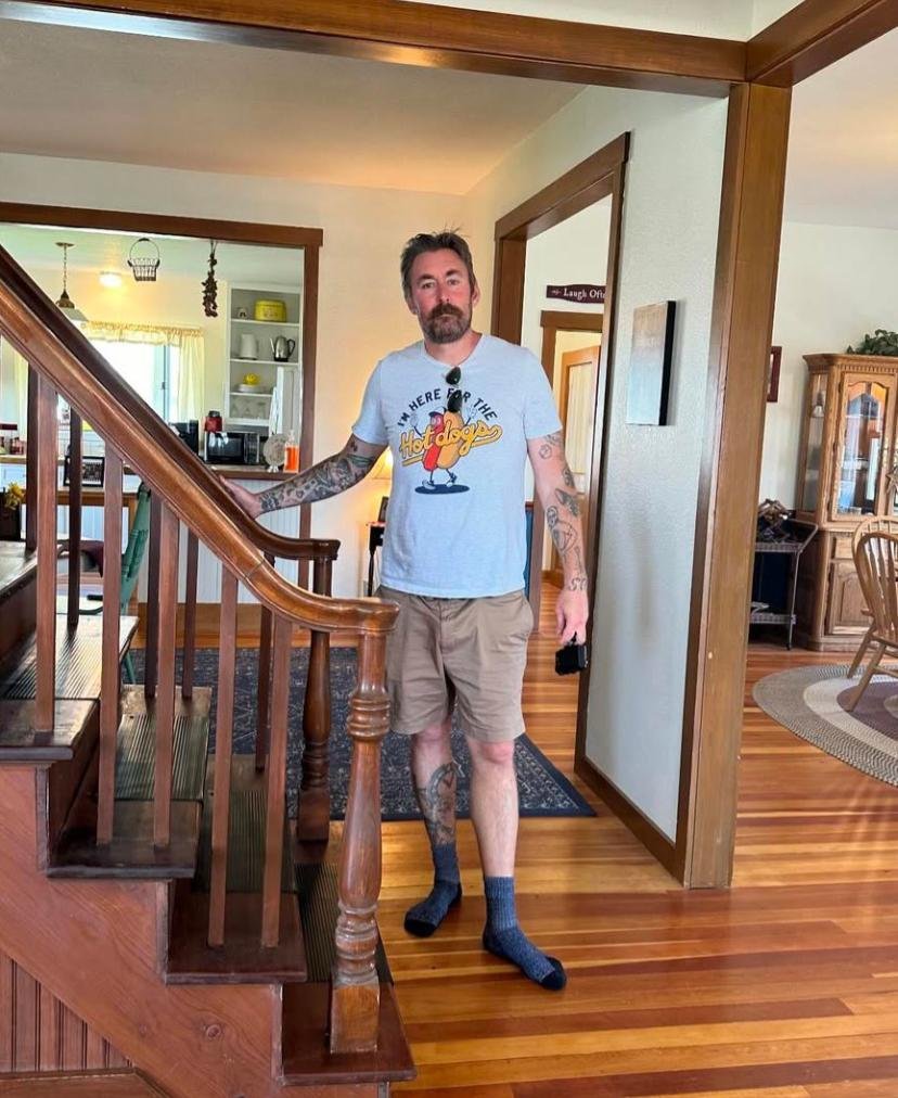 Adam the woo in his home